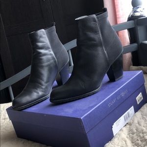 Stuart Weitzman black booties